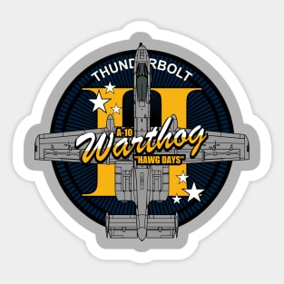 A-10 Warthog Sticker